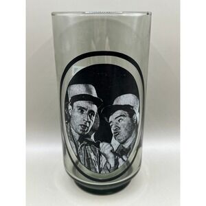 Vtg 1979 Arby's Abbott & Costello In The Foreign Legion Smoked Glass Take 2